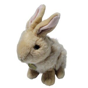 Miyoni by Aurora Rabbit 10 inch Plush Bunny Brown Realistic Stuffed Animal Toy